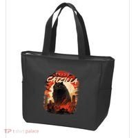 Funny Cat Lover Catzilla Cat Humor Cat Tote Bag thumb 3