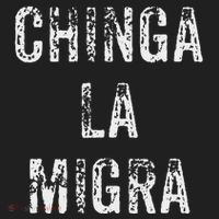 Funny Chinga La Migra Mexican Border Patrol Resist Gift Beanie thumb 2