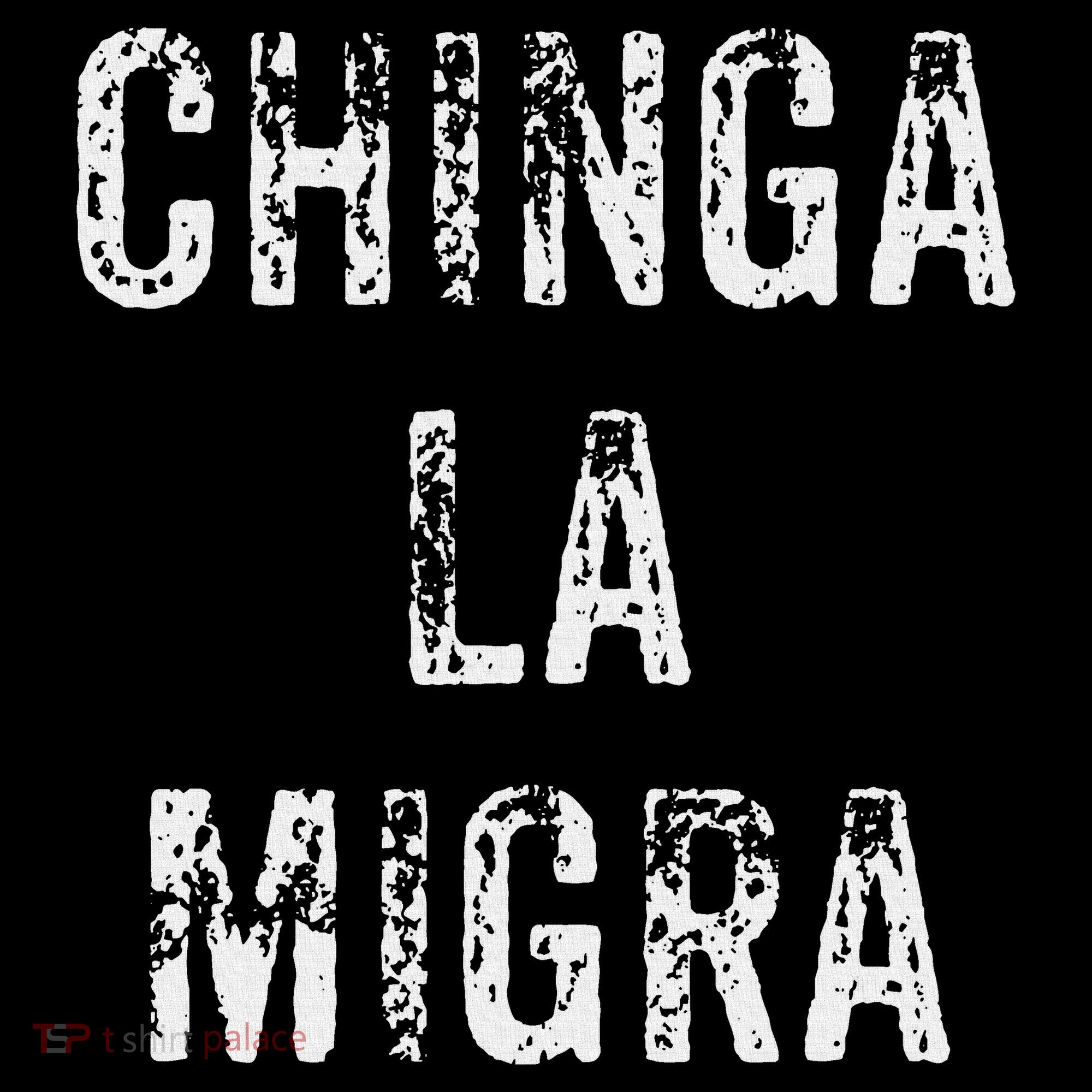 Funny Chinga La Migra Mexican Border Patrol Resist Gift Women's Hoodie