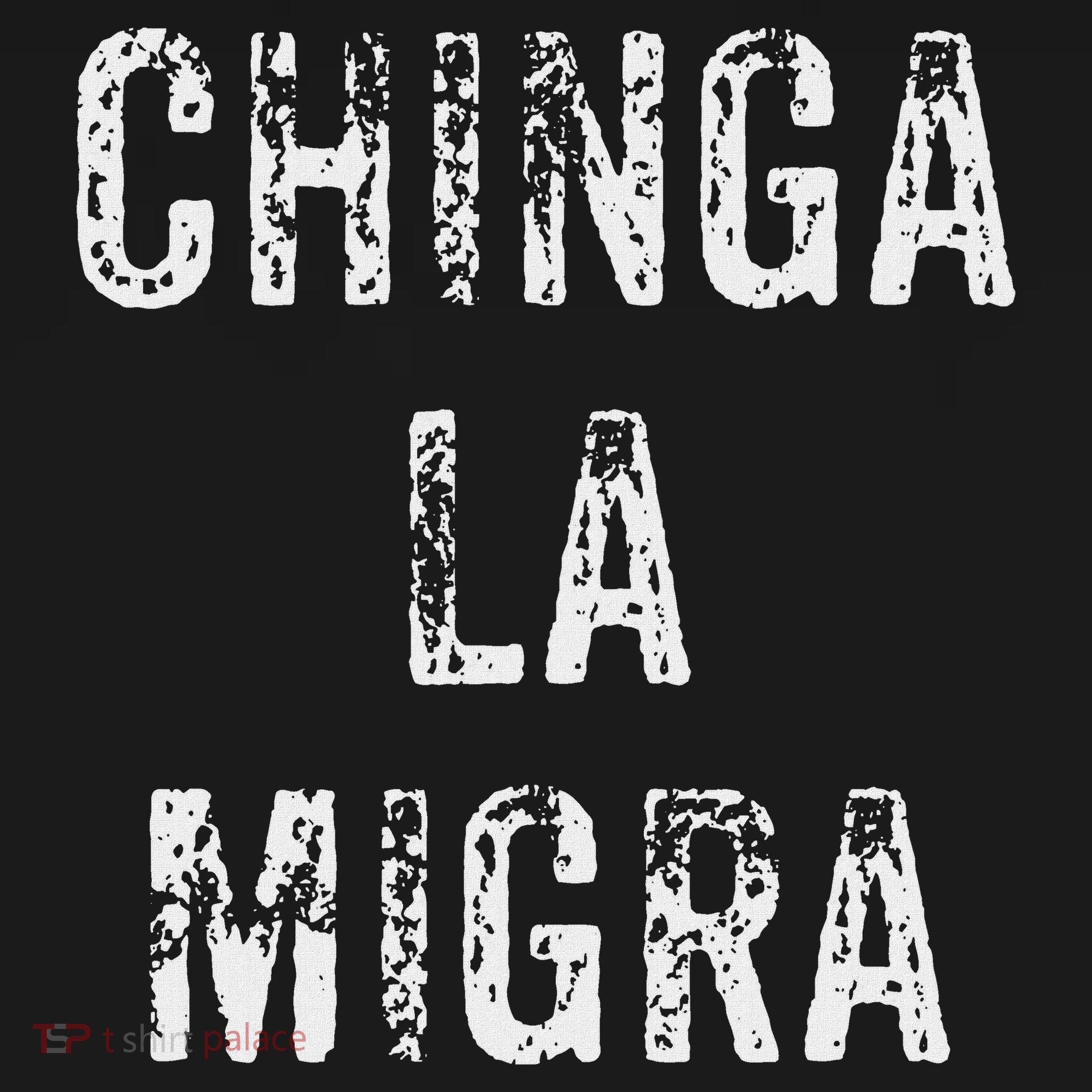 Funny Chinga La Migra Mexican Border Patrol Resist Gift Women's Tank Top