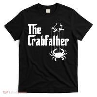 Funny Crab Lover Crabbing The Crabfather Crabber T-Shirt thumb 0