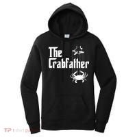Funny Crab Lover Crabbing The Crabfather Crabber Women's Hoodie thumb 0