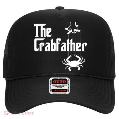 Funny Crab Lover Crabbing The Crabfather Crabber Hat