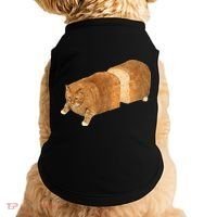Funny Cat Loaf Cat Bread Cat Lovers Kitty Kitten Women Doggie Tank thumb 0