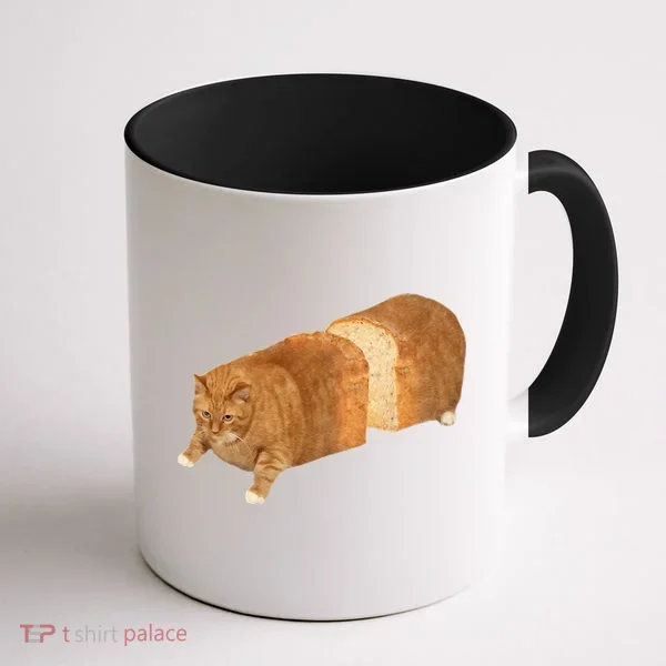 Funny Cat Loaf Cat Bread Cat Lovers Kitty Kitten Women Coffee Mug