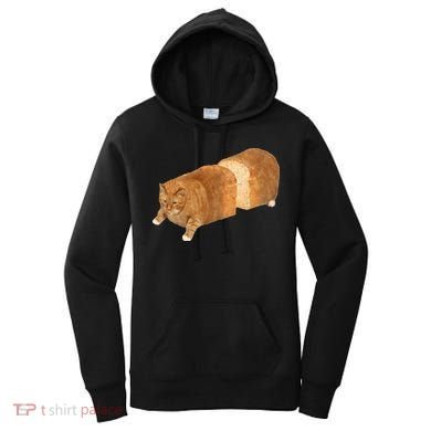 Funny Cat Loaf Cat Bread Cat Lovers Kitty Kitten Women Women's Hoodie