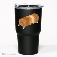 Funny Cat Loaf Cat Bread Cat Lovers Kitty Kitten Women Tumbler thumb 0