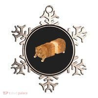 Funny Cat Loaf Cat Bread Cat Lovers Kitty Kitten Women Ornament thumb 0