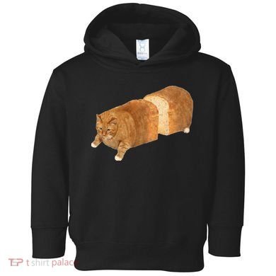 Funny Cat Loaf Cat Bread Cat Lovers Kitty Kitten Women Toddler Hoodie
