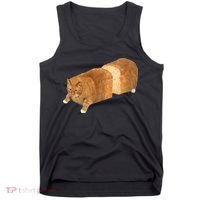Funny Cat Loaf Cat Bread Cat Lovers Kitty Kitten Women Tank Top thumb 0