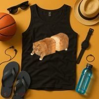 Funny Cat Loaf Cat Bread Cat Lovers Kitty Kitten Women Tank Top thumb 4