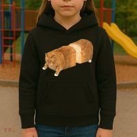 Funny Cat Loaf Cat Bread Cat Lovers Kitty Kitten Women Kids Hoodie thumb 3