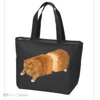 Funny Cat Loaf Cat Bread Cat Lovers Kitty Kitten Women Tote Bag thumb 3
