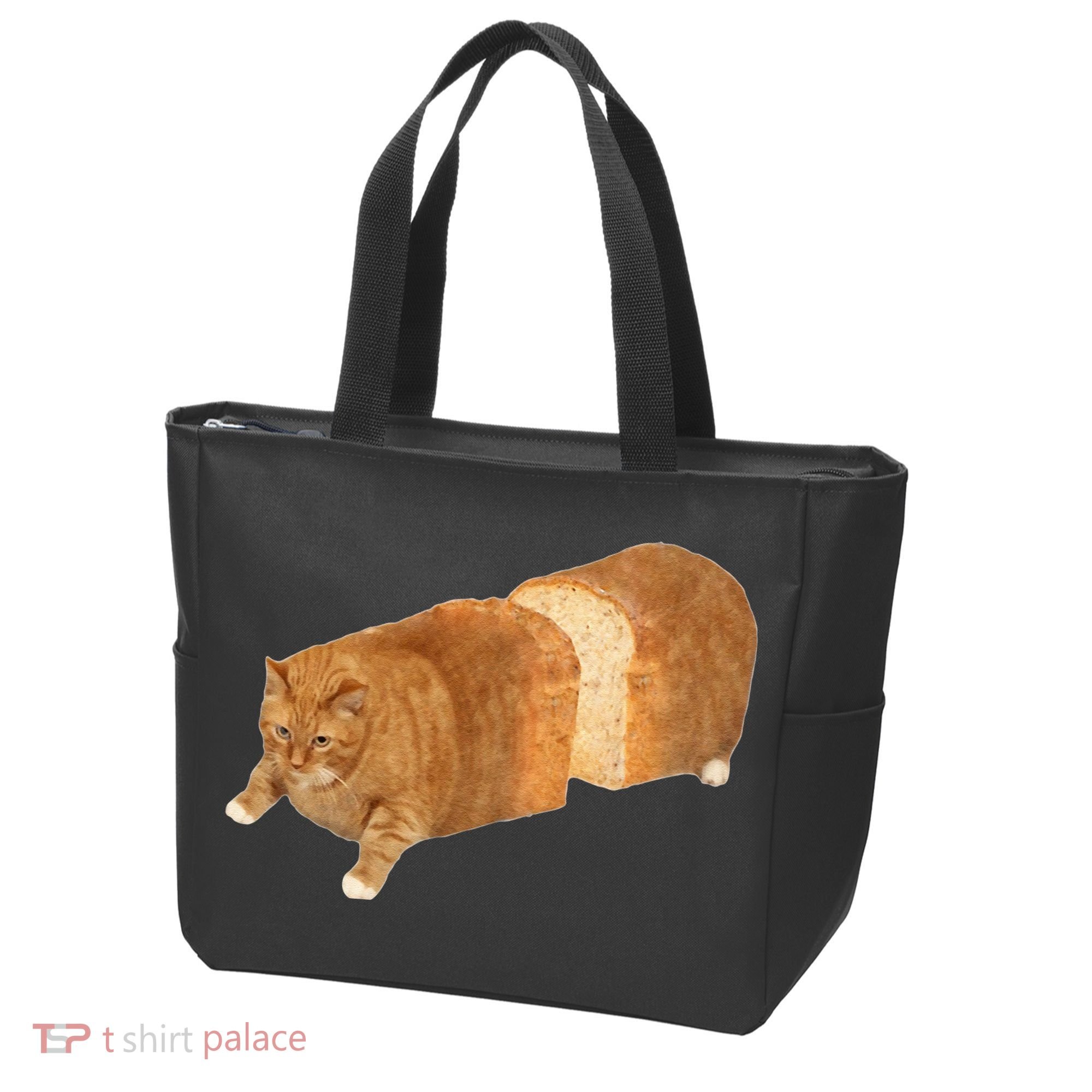 Funny Cat Loaf Cat Bread Cat Lovers Kitty Kitten Women Tote Bag
