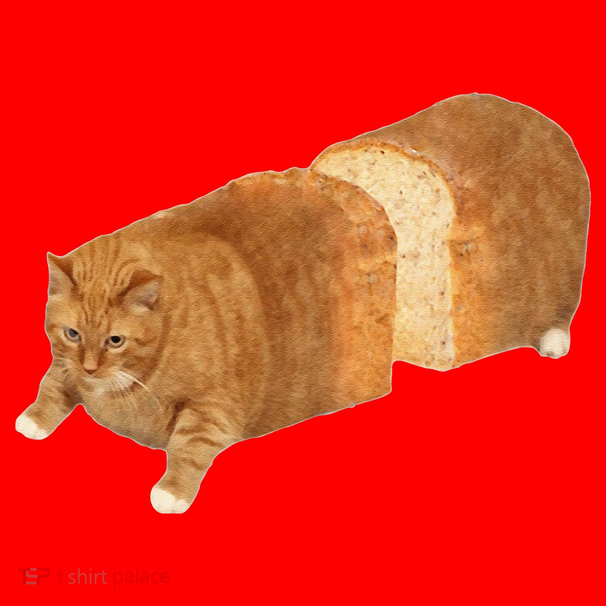 Funny Cat Loaf Cat Bread Cat Lovers Kitty Kitten Women Santa Hat