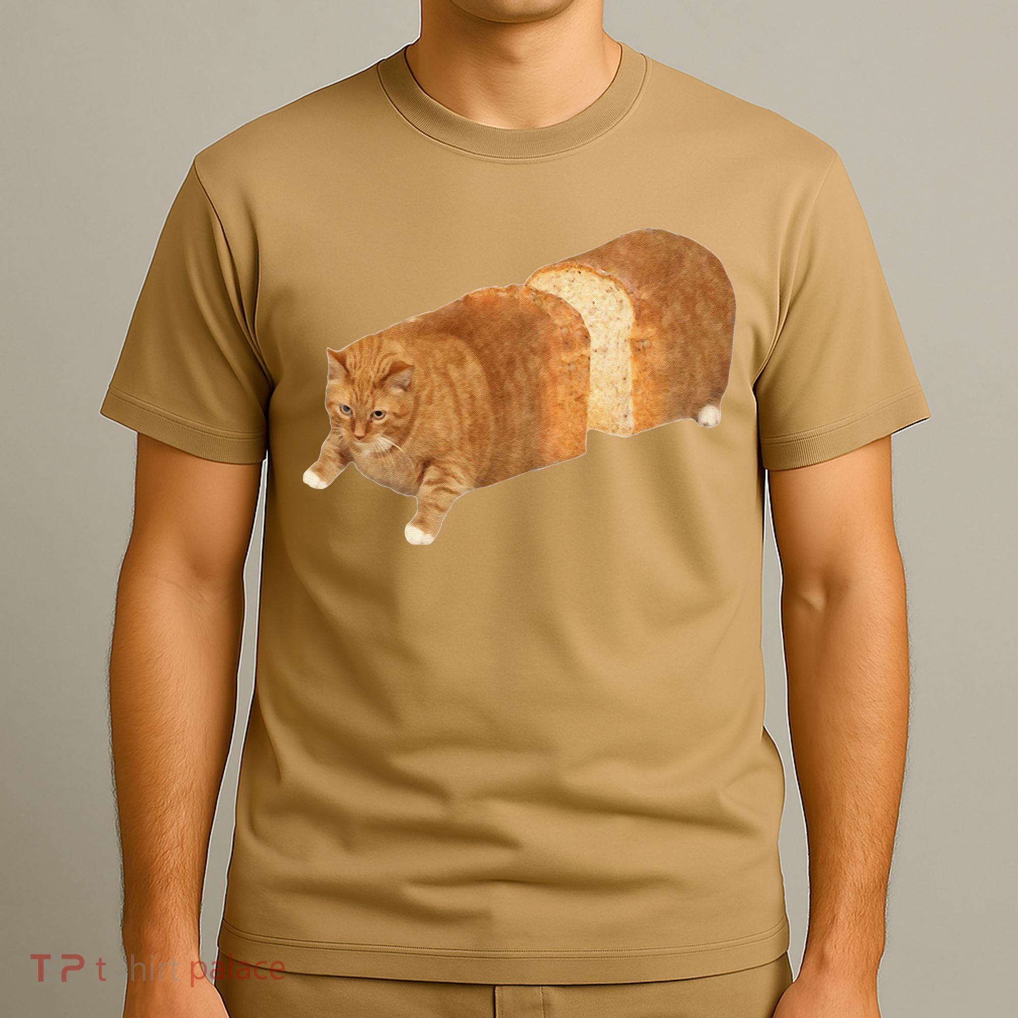 Funny Cat Loaf Cat Bread Cat Lovers Kitty Kitten Women T-Shirt