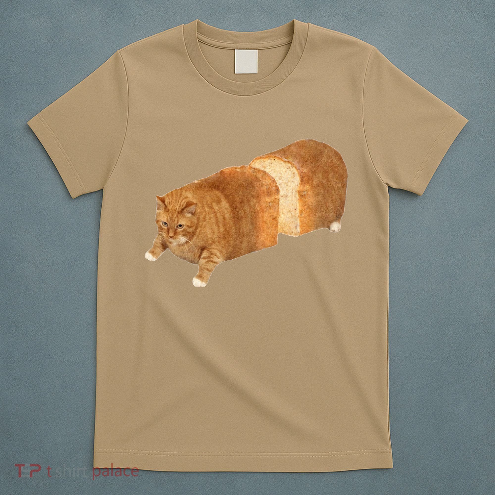 Funny Cat Loaf Cat Bread Cat Lovers Kitty Kitten Women T-Shirt