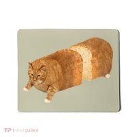 Funny Cat Loaf Cat Bread Cat Lovers Kitty Kitten Women Mousepad thumb 0