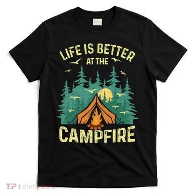 Funny Camping Lover Design For Camping Vacationist T-Shirt
