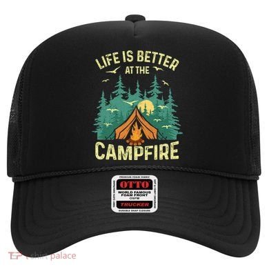 Funny Camping Lover Design For Camping Vacationist Hat
