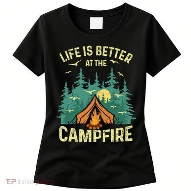 Funny Camping Lover Design For Camping Vacationist Women's T-Shirt