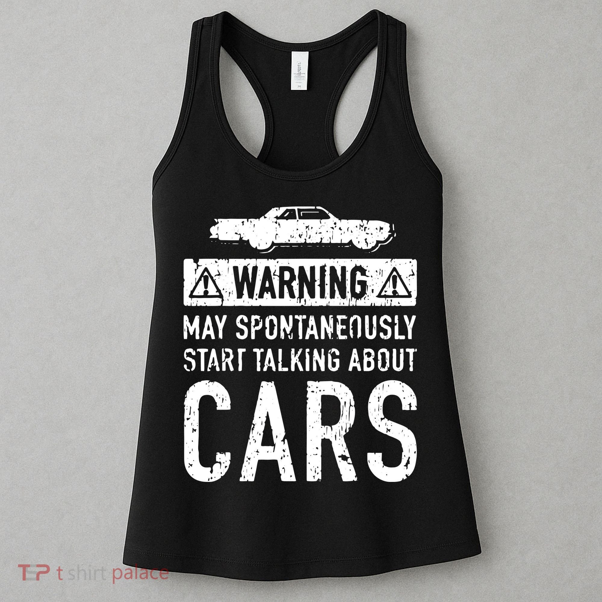 Funny Car Lover Gift Garage Owner Car Fixer Enthusiast Women's Tank Top