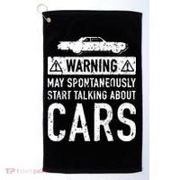 Funny Car Lover Gift Garage Owner Car Fixer Enthusiast Golf Towel thumb 0