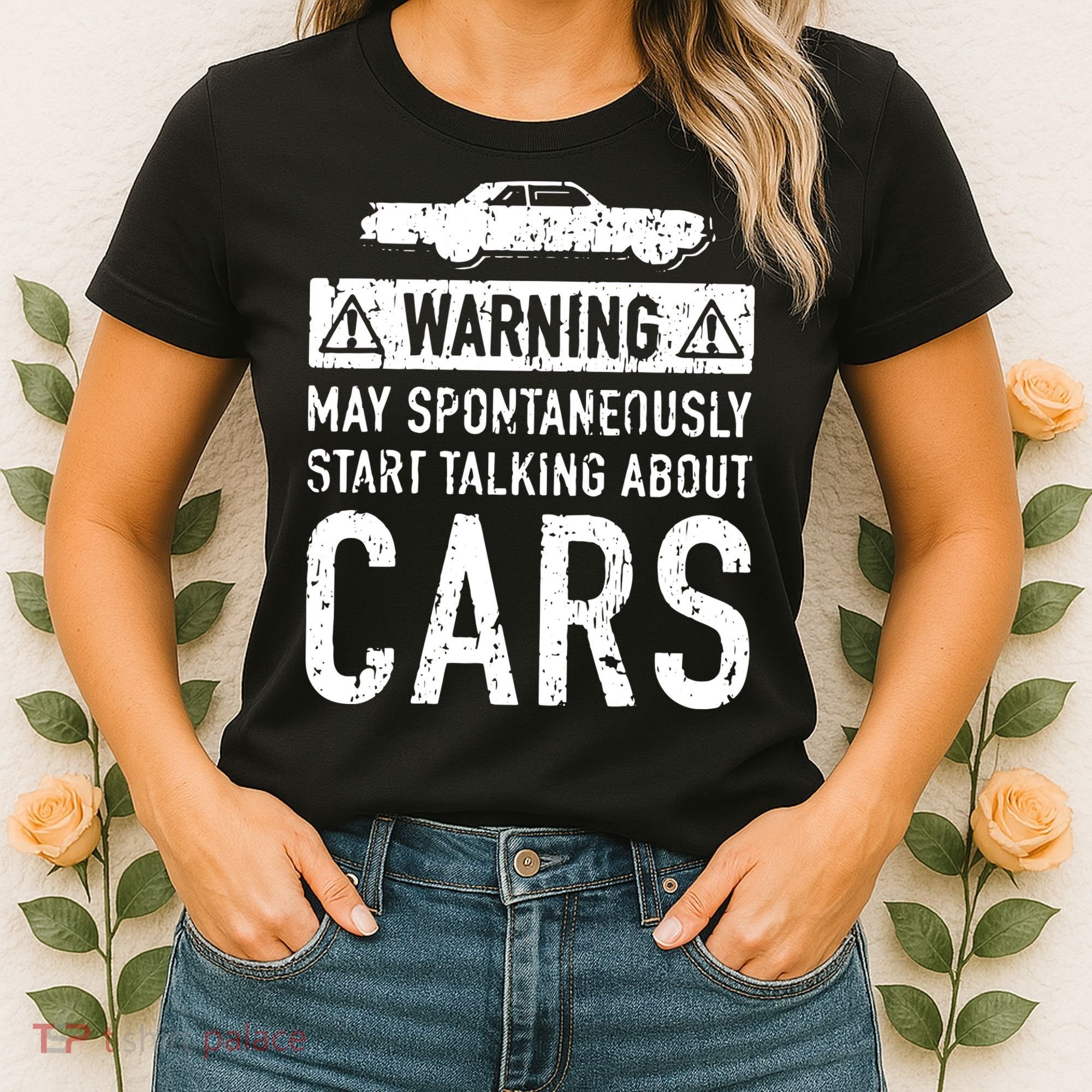 Funny Car Lover Gift Garage Owner Car Fixer Enthusiast Women's T-Shirt