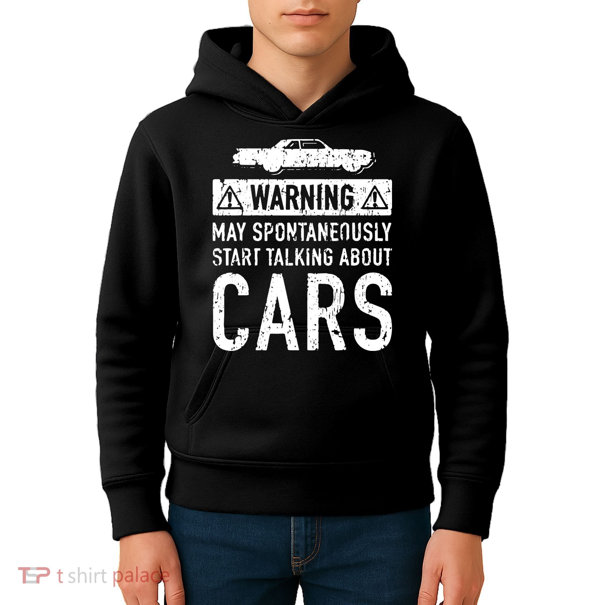 Funny Car Lover Gift Garage Owner Car Fixer Enthusiast Kids Hoodie