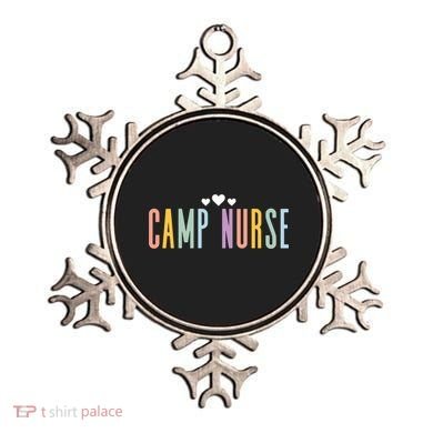 Funny Camping Lover Nursing Matching Summer Camp Nurse Gift Ornament