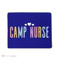 Funny Camping Lover Nursing Matching Summer Camp Nurse Gift Mousepad thumb 0