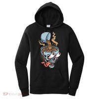 Funny Coffee Lover Addict Skull Women's Hoodie thumb 0