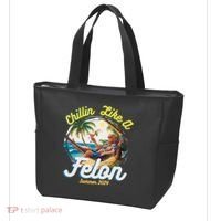 Funny Chillin Like A Felon Summer 2024 2024 Trump Supporter Tote Bag thumb 3