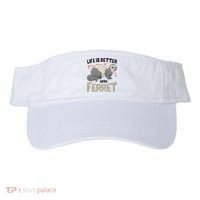 Funny Cute Life Is Better With Ferret Visor thumb 0