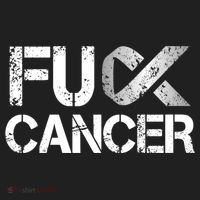 Fuck Cancer Lung Cancer Support Ribbon Gift Beanie thumb 2