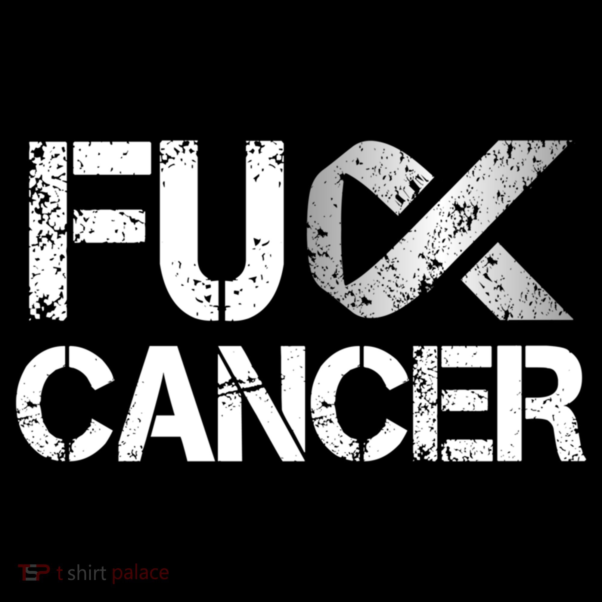 Fuck Cancer Lung Cancer Support Ribbon Gift Women's Hoodie