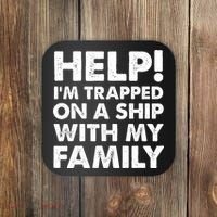Family Cruise Matching Vacation Funny Cruising Coaster thumb 0