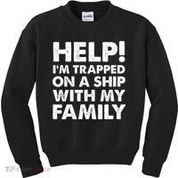 Family Cruise Matching Vacation Funny Cruising Kids Sweatshirt thumb 0