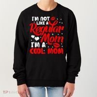 Funny Cool Mothers Day Tee For Mama Mom From Sons Daughters Women's Sweatshirt thumb 0