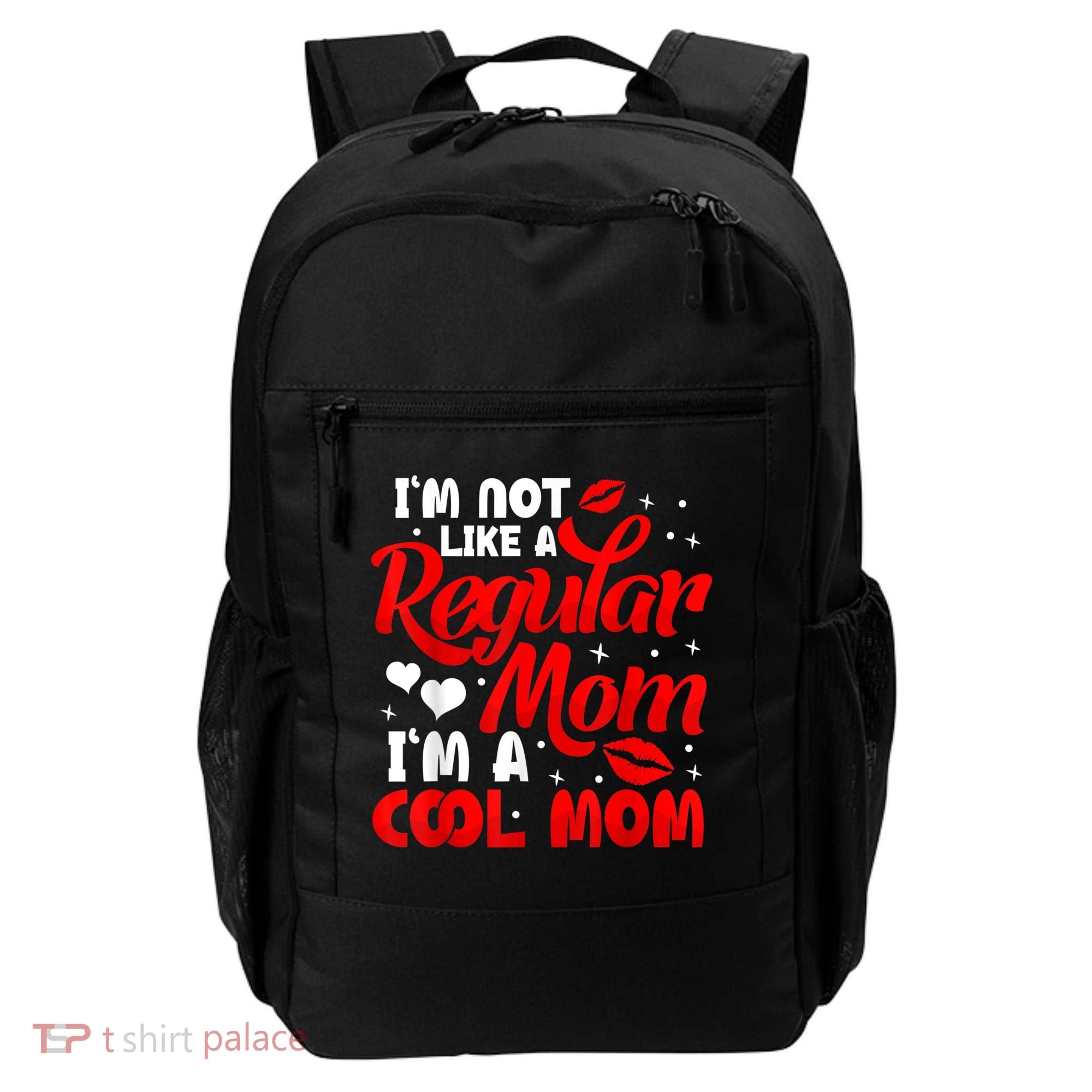 Funny Cool Mothers Day Tee For Mama Mom From Sons Daughters Backpack