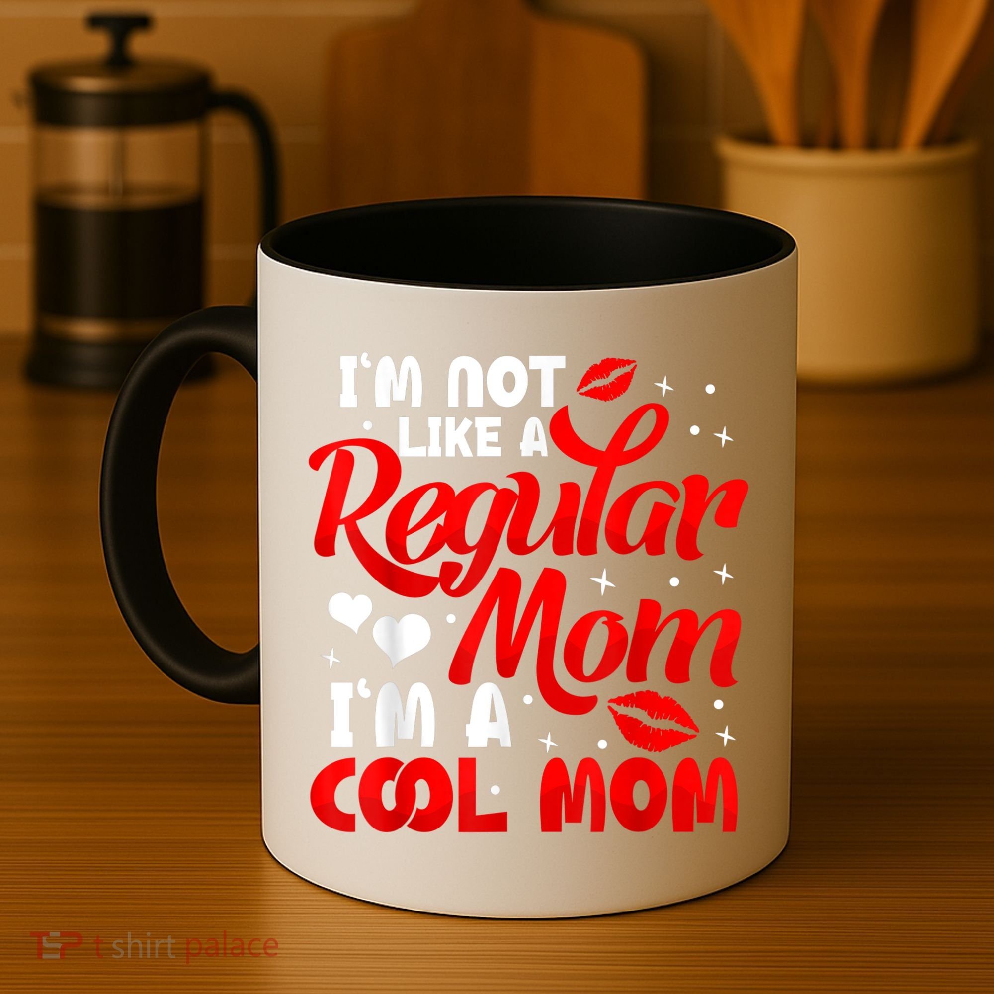 Funny Cool Mothers Day Tee For Mama Mom From Sons Daughters Coffee Mug