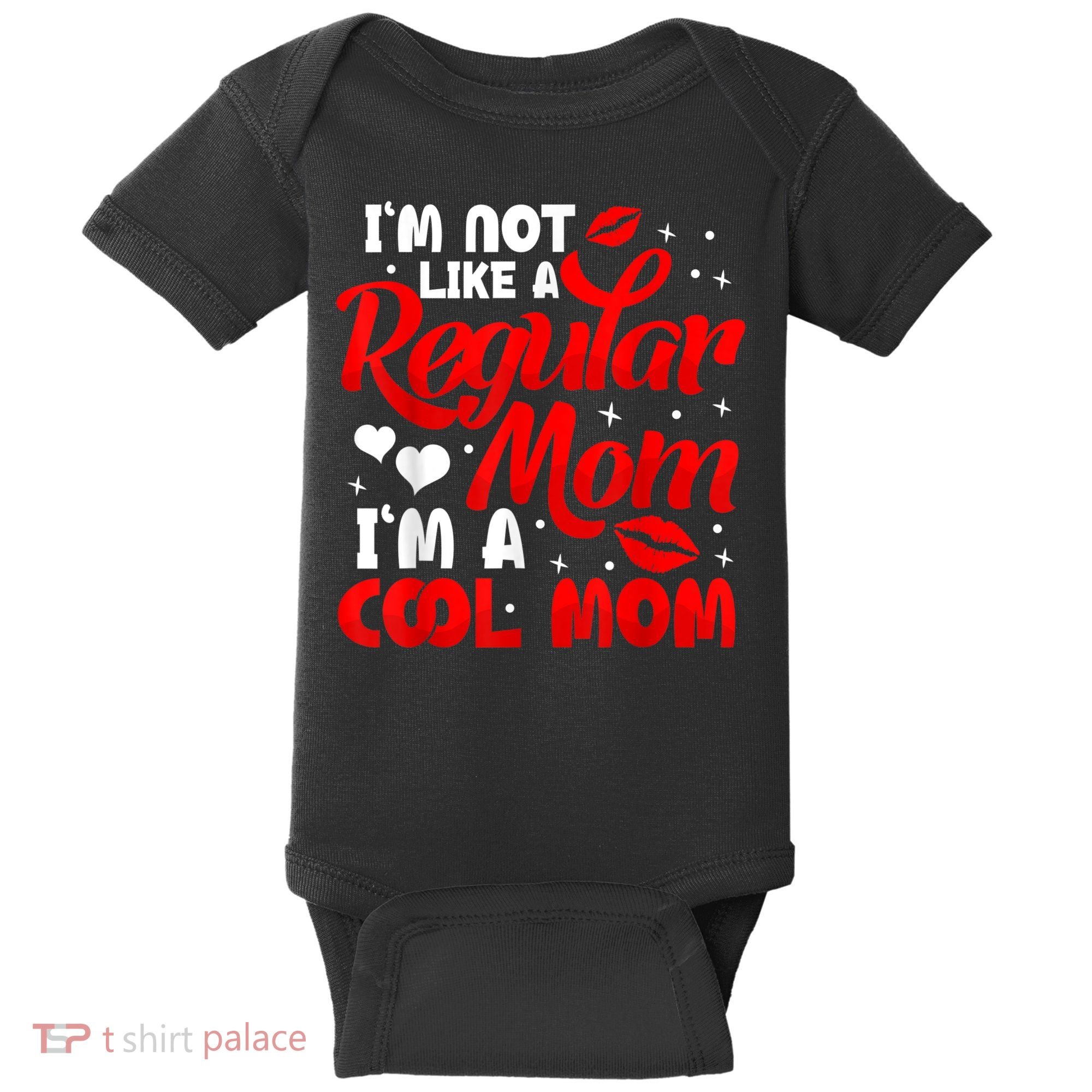 Funny Cool Mothers Day Tee For Mama Mom From Sons Daughters Baby Bodysuit