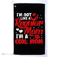 Funny Cool Mothers Day Tee For Mama Mom From Sons Daughters Golf Towel thumb 0