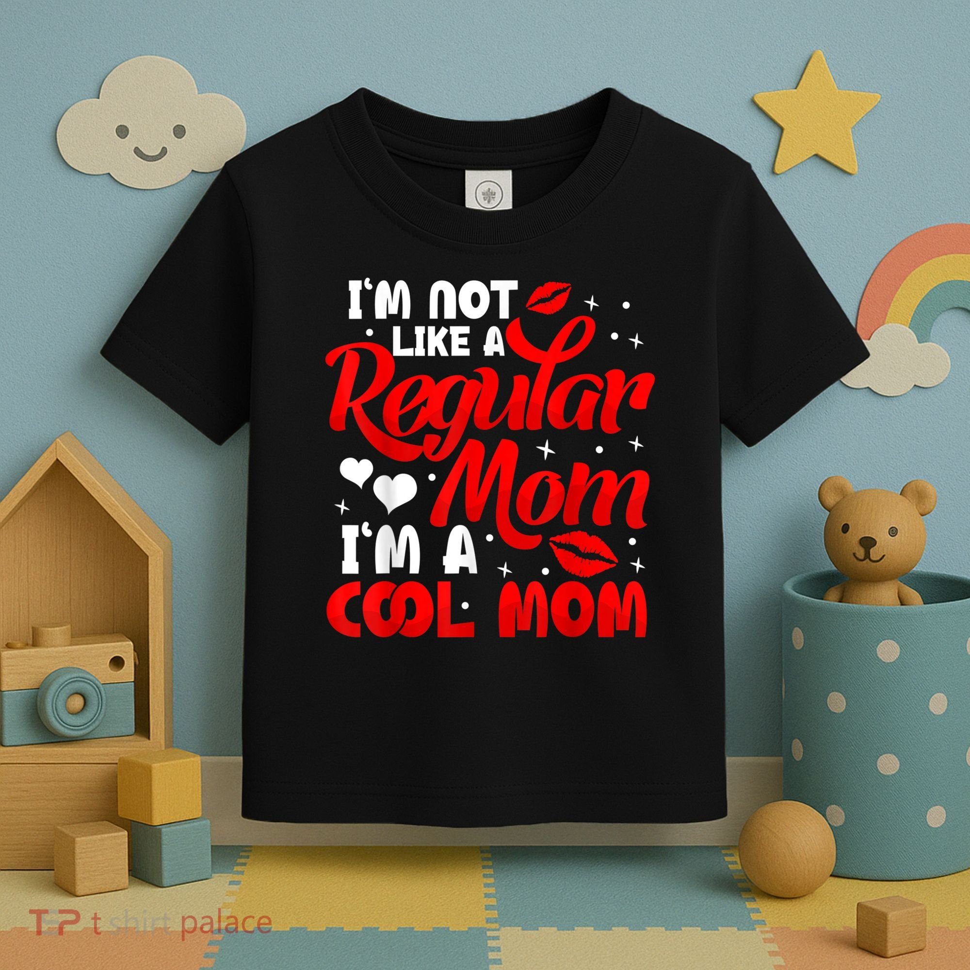 Funny Cool Mothers Day Tee For Mama Mom From Sons Daughters Toddler T-Shirt