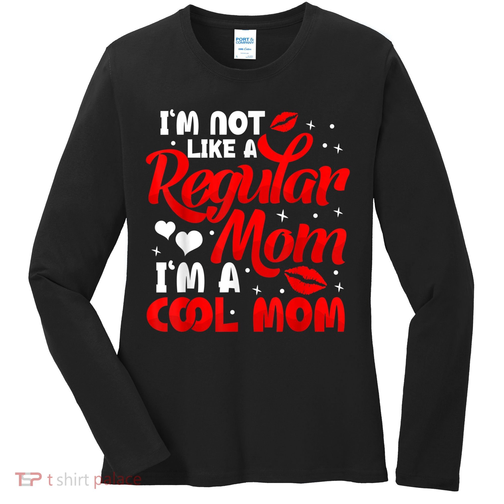 Funny Cool Mothers Day Tee For Mama Mom From Sons Daughters Women's Long Sleeve Shirt
