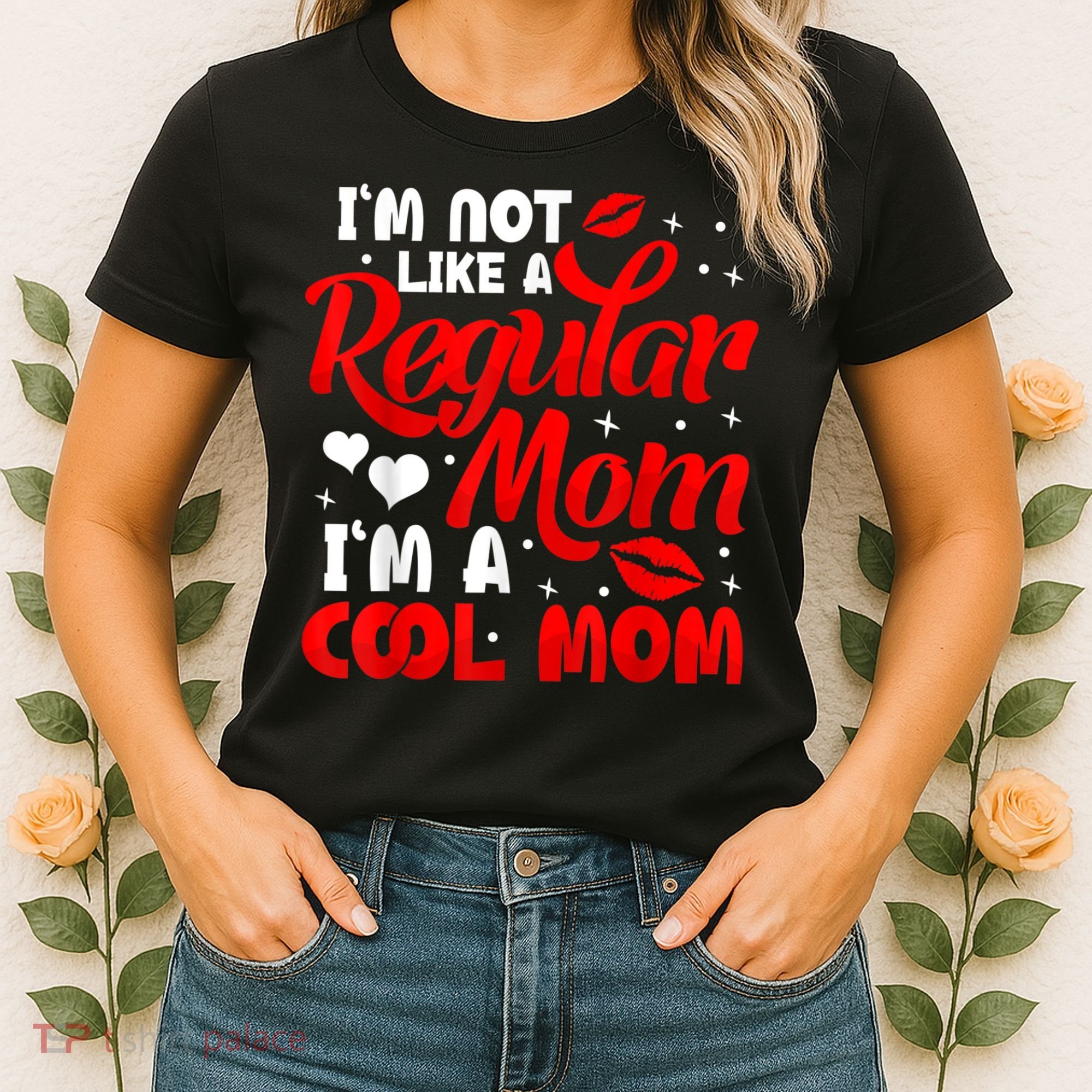 Funny Cool Mothers Day Tee For Mama Mom From Sons Daughters Women's T-Shirt