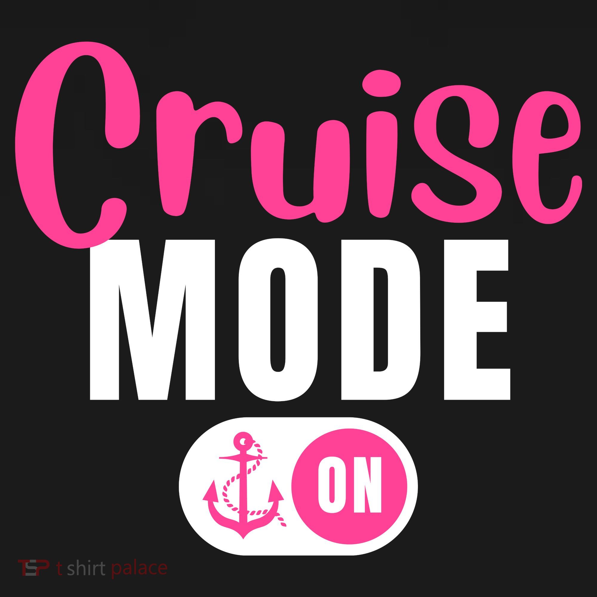 Funny Cruise Mode On Funny Cruise Vacation Funny Cruise Ship Cruise Mode On Backpack