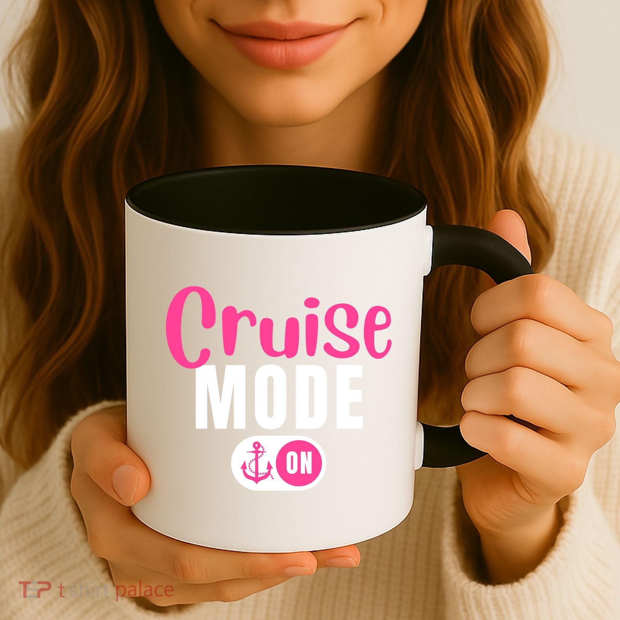 Funny Cruise Mode On Funny Cruise Vacation Funny Cruise Ship Cruise Mode On Coffee Mug