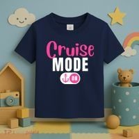 Funny Cruise Mode On Funny Cruise Vacation Funny Cruise Ship Cruise Mode On Toddler T-Shirt thumb 3