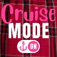 Funny Cruise Mode On Funny Cruise Vacation Funny Cruise Ship Cruise Mode On Women's Flannel Plaid Pajama Pants thumb 2